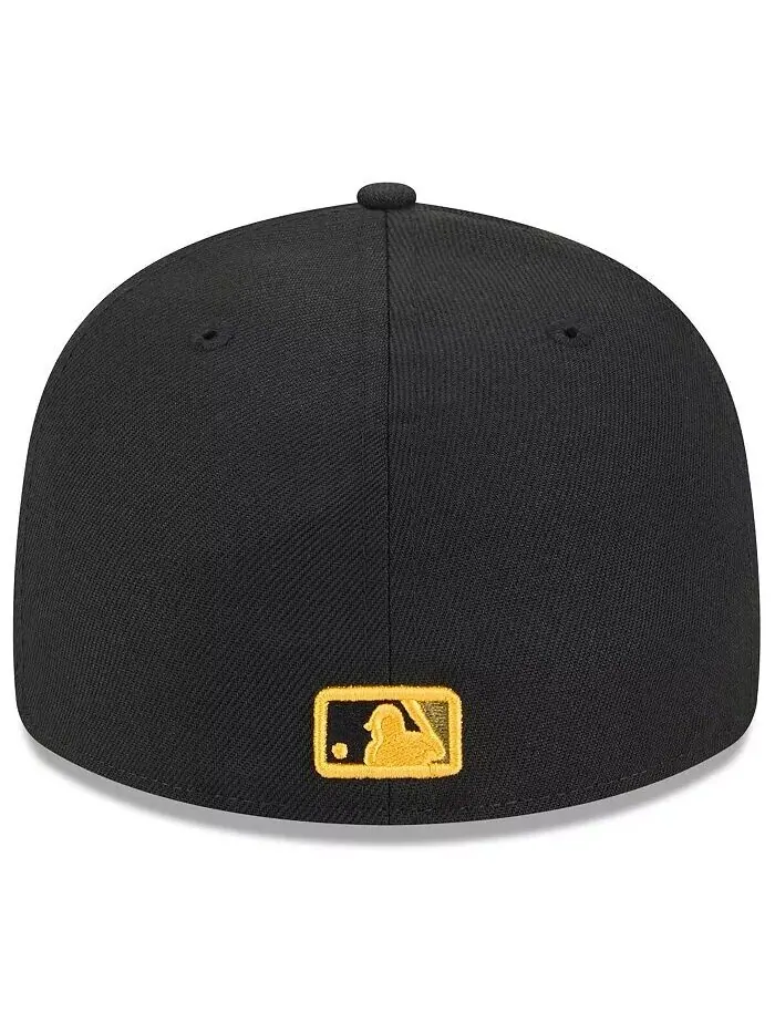 Мужская черная кепка Miami Marlins 2024 Armed Forces Day Low Profile 59FIFTY Fitted New Era — изображение 2 из 4