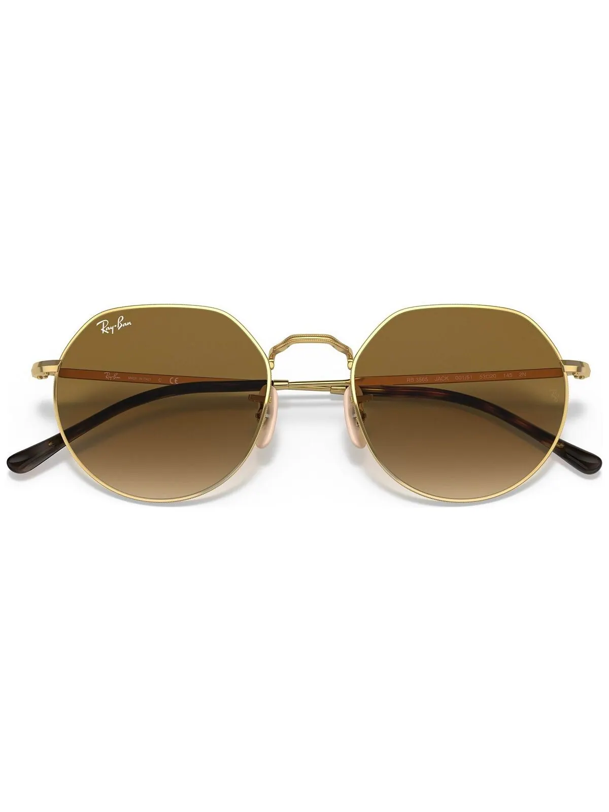 Солнцезащитные очки унисекс, RB3565 JACK Ray-Ban — изображение 6 из 7, коричневый