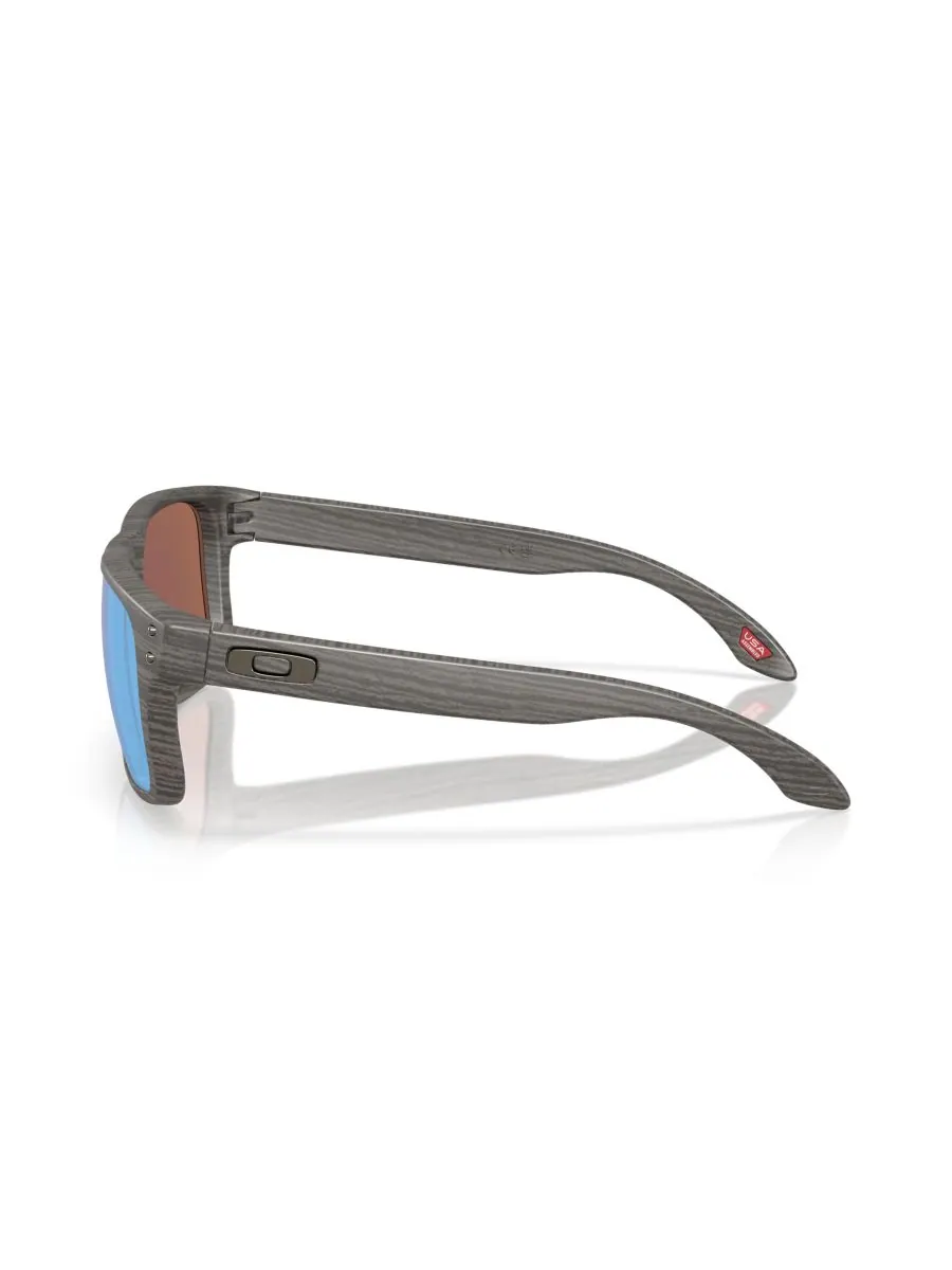Мужские поляризованные солнцезащитные очки Holbrook, OO9509 Oakley, Woodgrain — изображение 4 из 6