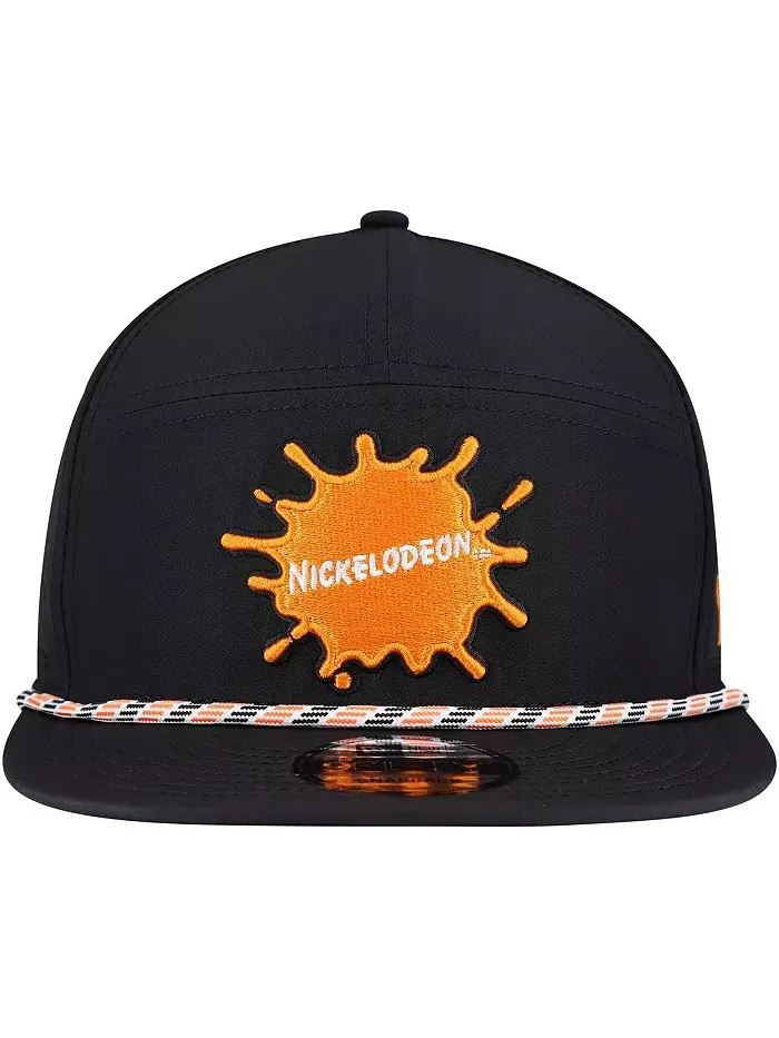 Мужская регулируемая кепка 9FIFTY Rope Trucker от Nickelodeon в черном цвете New Era — изображение 2 из 4