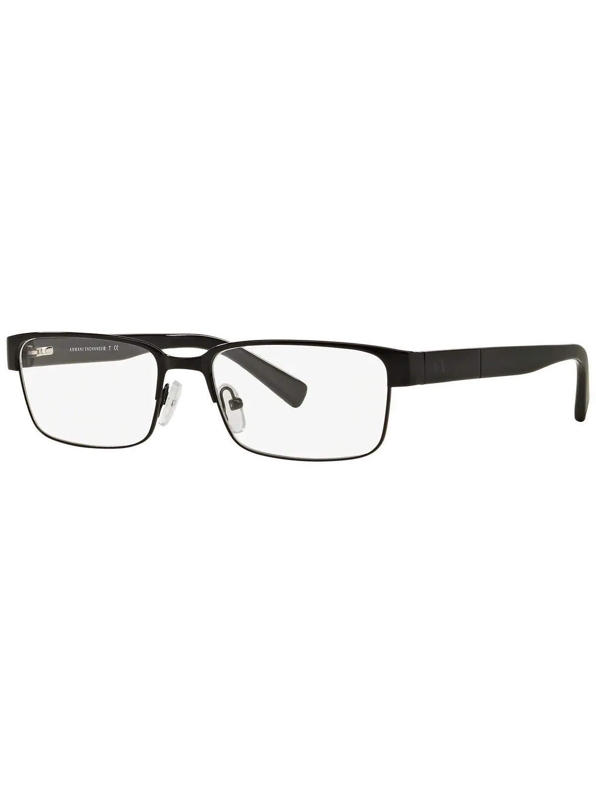 Мужские прямоугольные очки Armani Exchange AX1017 Armani Exchange — изображение 1 из 4, черный