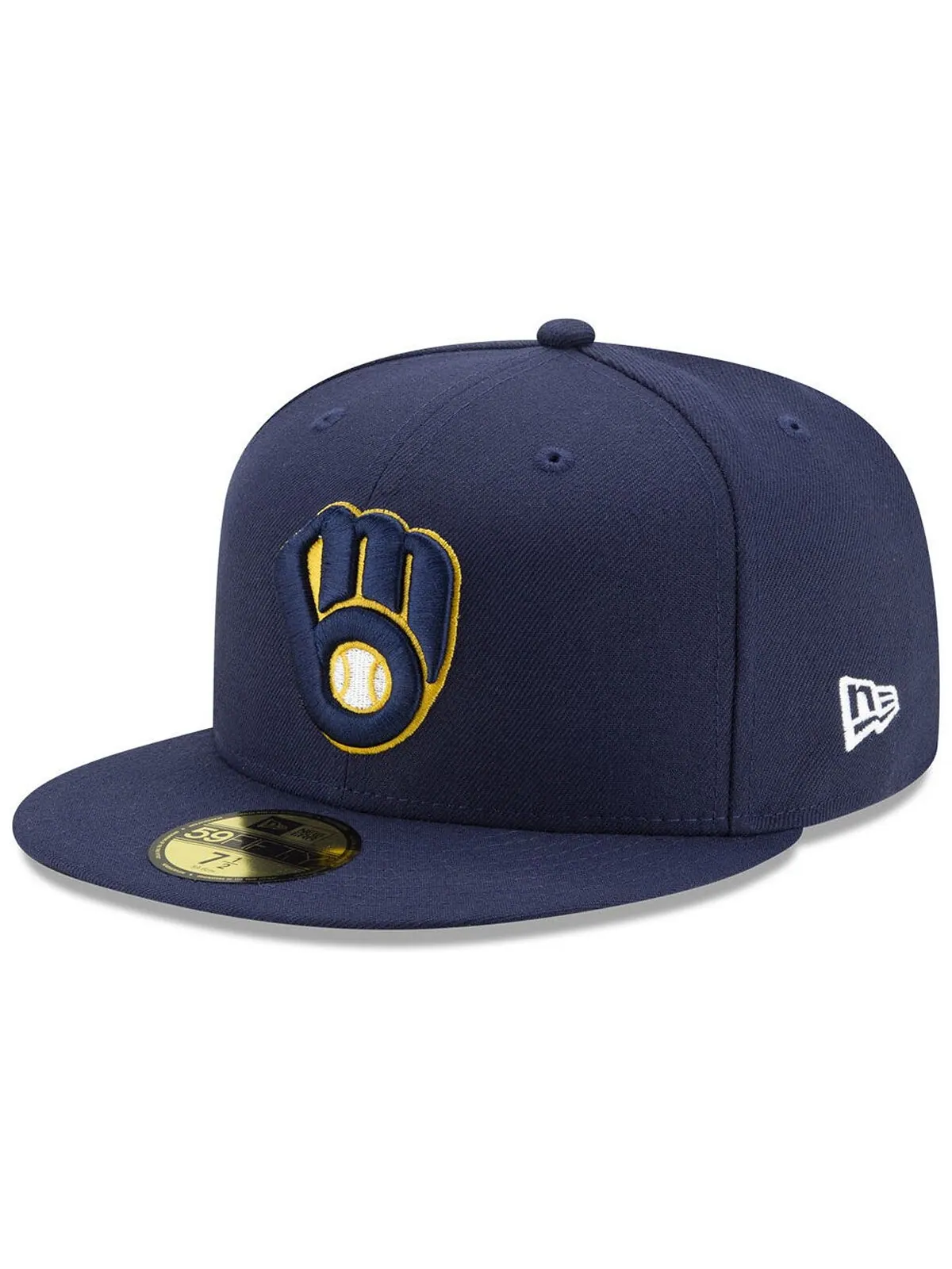 Кепка приталенного кроя Milwaukee Brewers Authentic Collection 59FIFTY New Era
