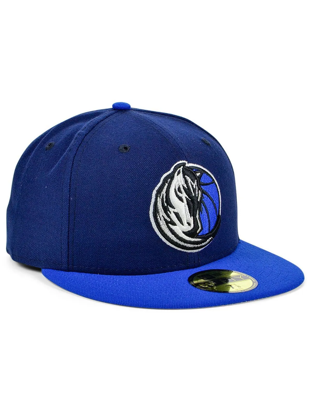 Базовая двухцветная кепка 59FIFTY Dallas Mavericks New Era — изображение 2 из 3, темно-синий