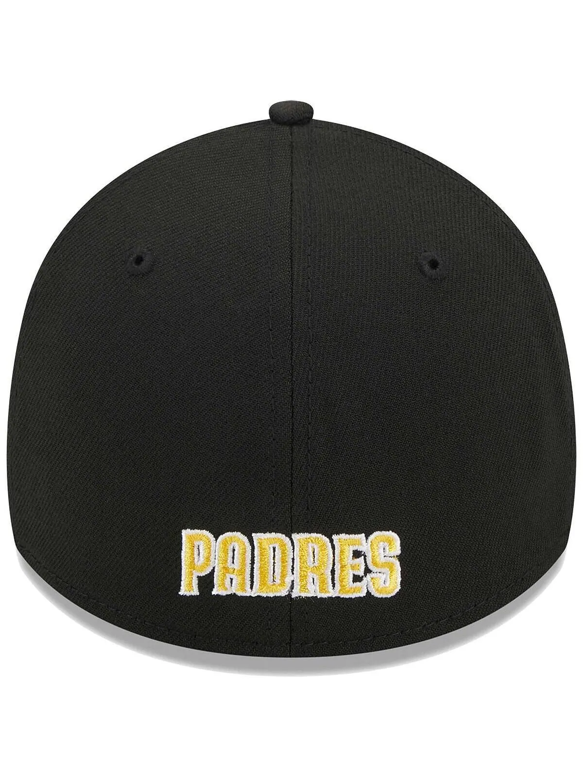 Мужская черная кепка San Diego Padres Logo 39THIRTY Flex Hat New Era — изображение 4 из 4, черный