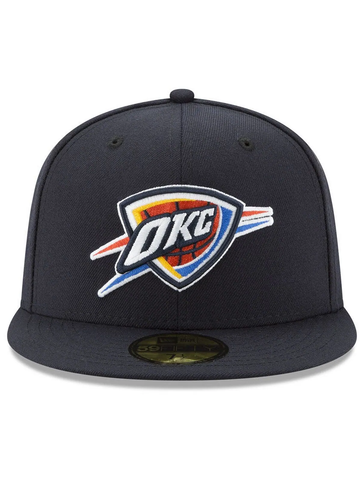 Кепка приталенного кроя Oklahoma City Thunder Basic 59FIFTY 2018 New Era — изображение 2 из 4, черный