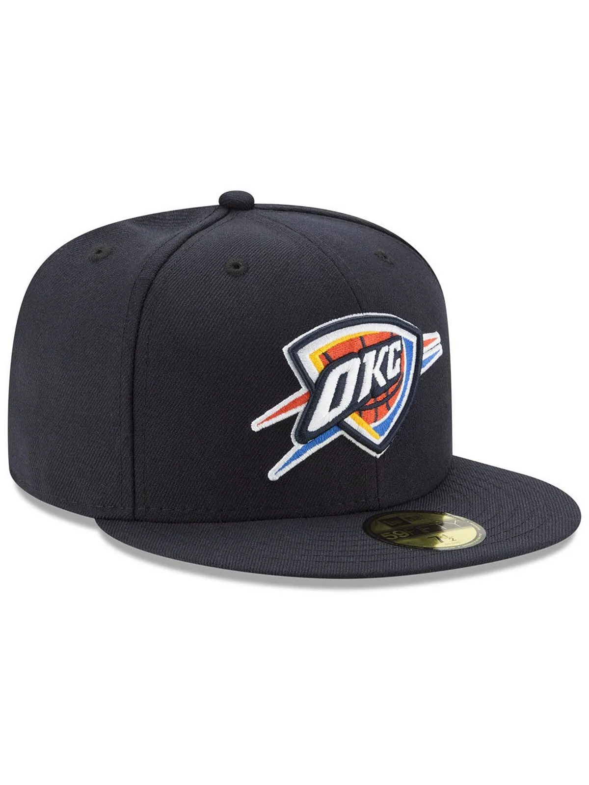 Кепка приталенного кроя Oklahoma City Thunder Basic 59FIFTY 2018 New Era — изображение 3 из 4, черный