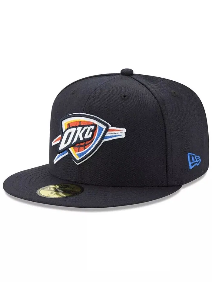 Кепка приталенного кроя Oklahoma City Thunder Basic 59FIFTY 2018 New Era