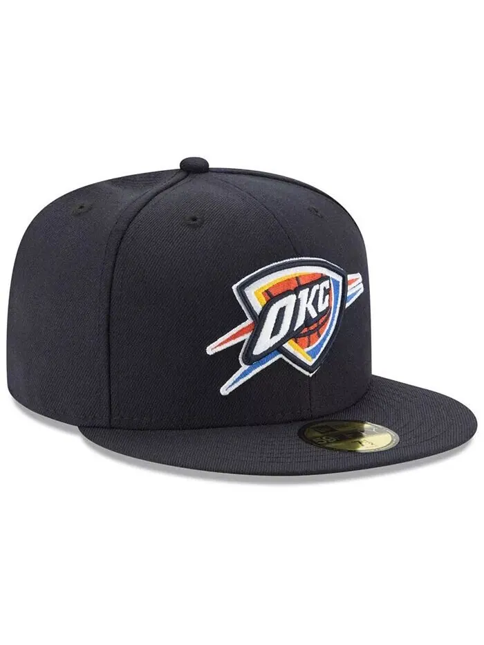 Кепка приталенного кроя Oklahoma City Thunder Basic 59FIFTY 2018 New Era — изображение 3 из 4