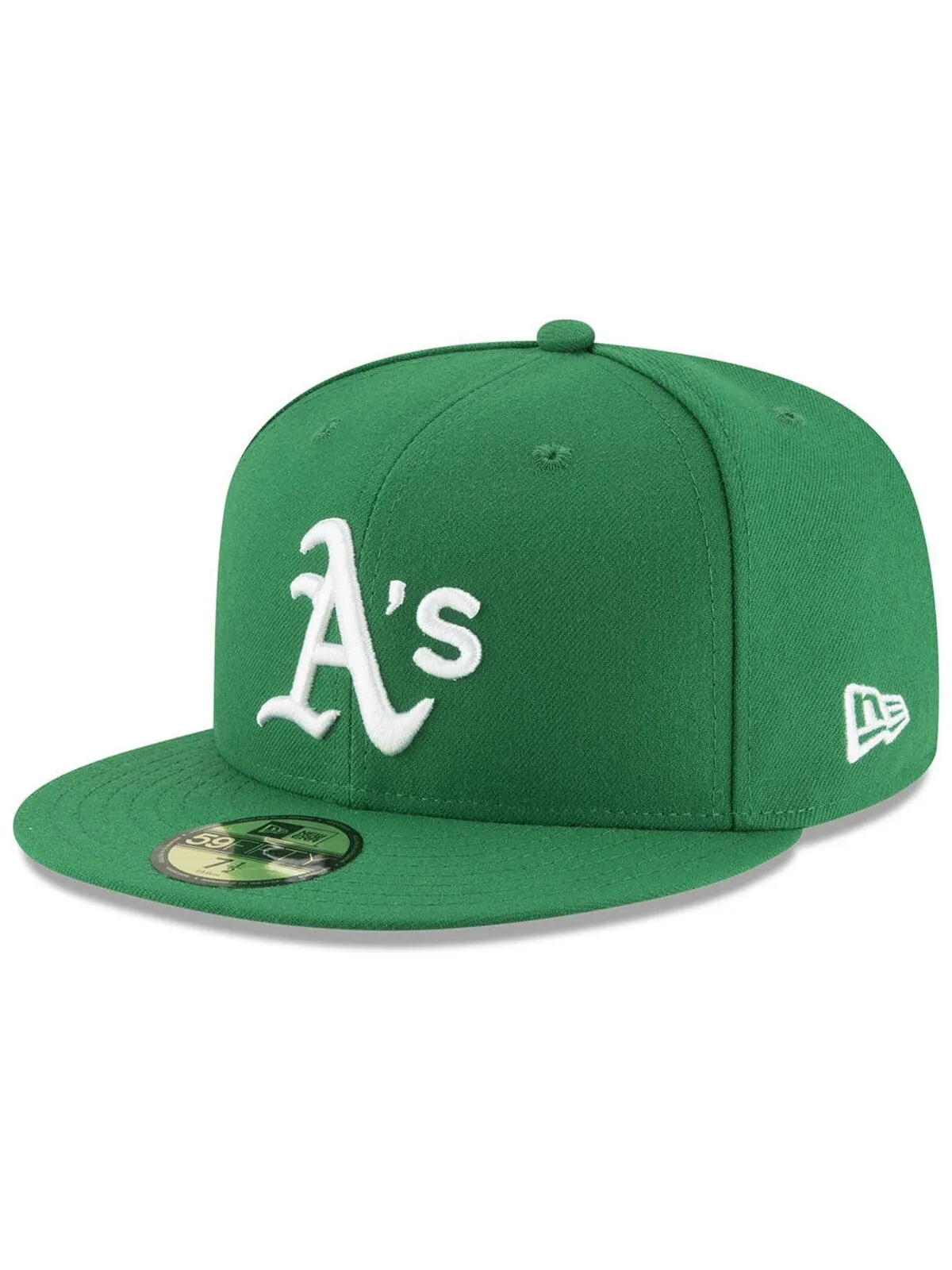Кепка приталенного кроя Oakland Athletics Authentic Collection 59FIFTY New Era — изображение 1 из 4, зеленый
