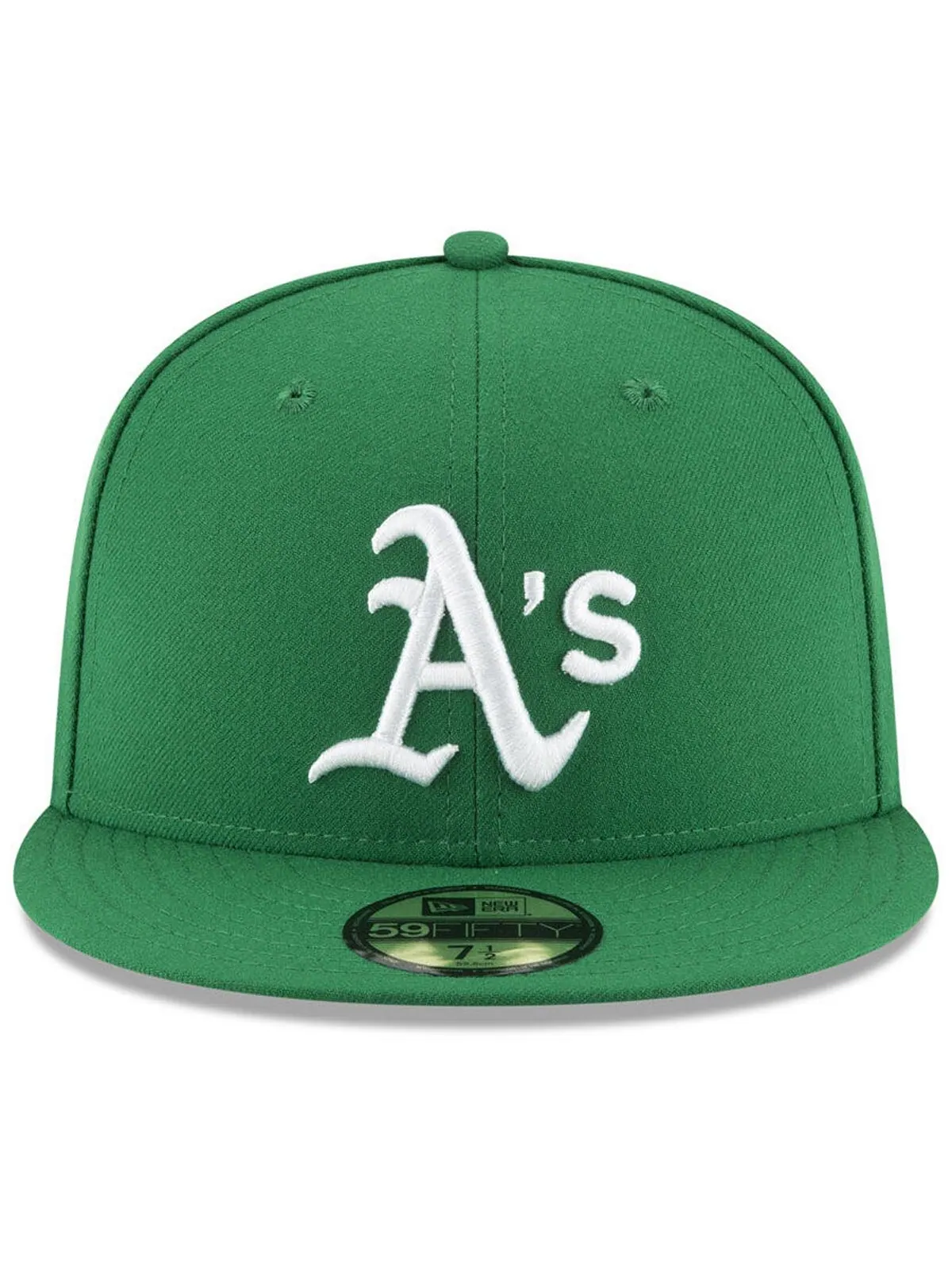 Кепка приталенного кроя Oakland Athletics Authentic Collection 59FIFTY New Era — изображение 2 из 4, зеленый