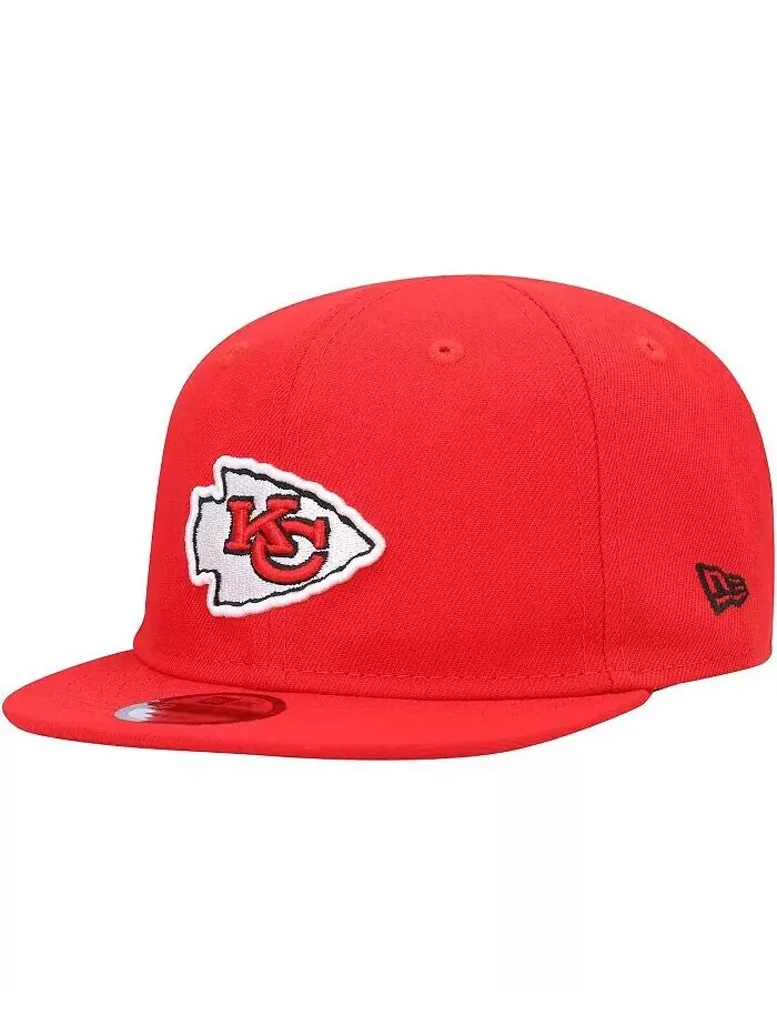 Красная бейсболка Kansas City Chiefs My 1st 9FIFTY Snapback для мальчиков и девочек New Era