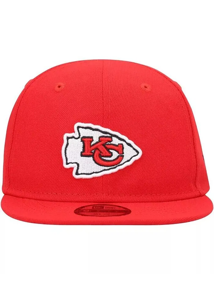 Красная бейсболка Kansas City Chiefs My 1st 9FIFTY Snapback для мальчиков и девочек New Era — изображение 4 из 4