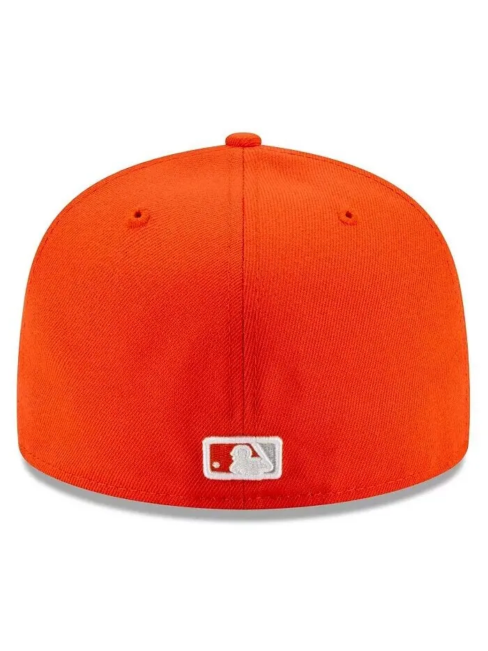 Мужская оранжевая приталенная шляпа San Francisco Giants City Connect 59FIFTY New Era — изображение 5 из 5