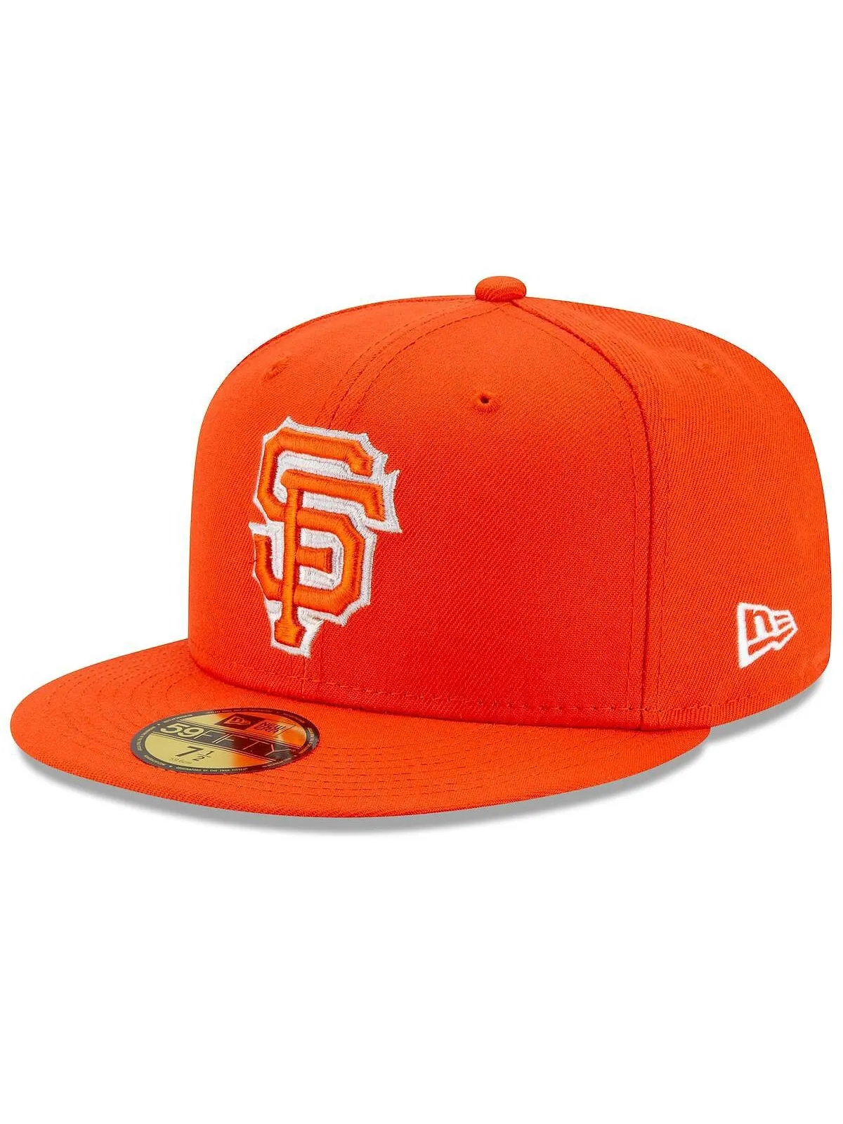 Мужская оранжевая приталенная шляпа San Francisco Giants City Connect 59FIFTY New Era — изображение 3 из 5, оранжевый