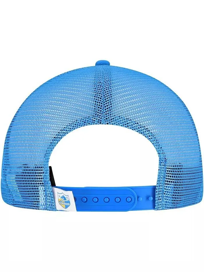 Мужская бейсболка Snapback Los Angeles Chargers Throwback Main Trucker 9FIFTY цвета Powder Blue New — изображение 2 из 4
