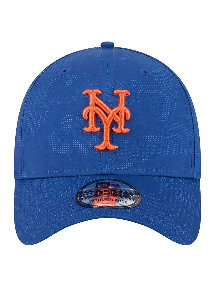 Мужская кепка Royal New York Mets Tonal Camo 39THIRTY Flex New Era — изображение 5 из 5