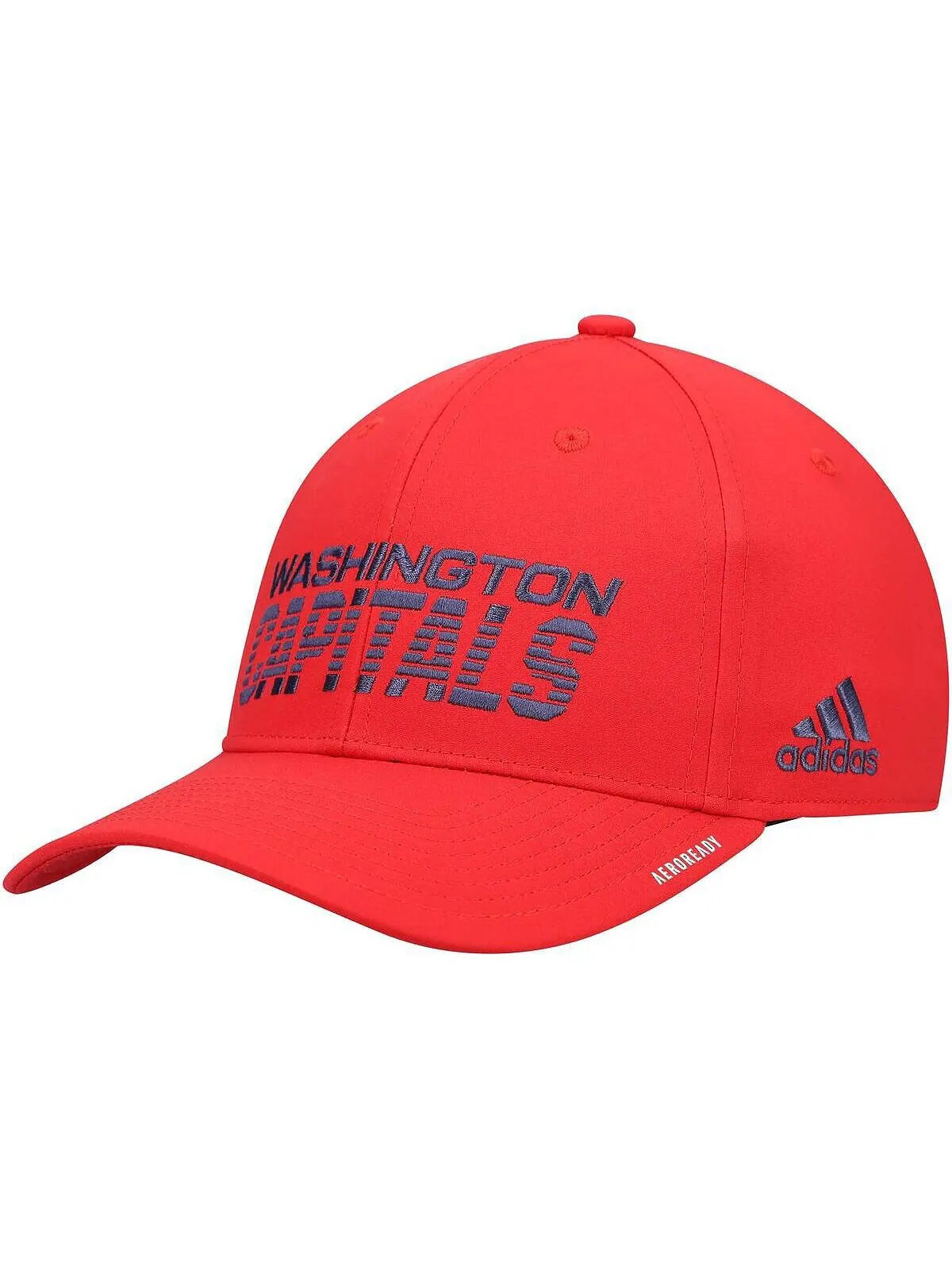 Мужская красная кепка AEROREADY Flex Hat для раздевалки Washington Capitals 2021 adidas