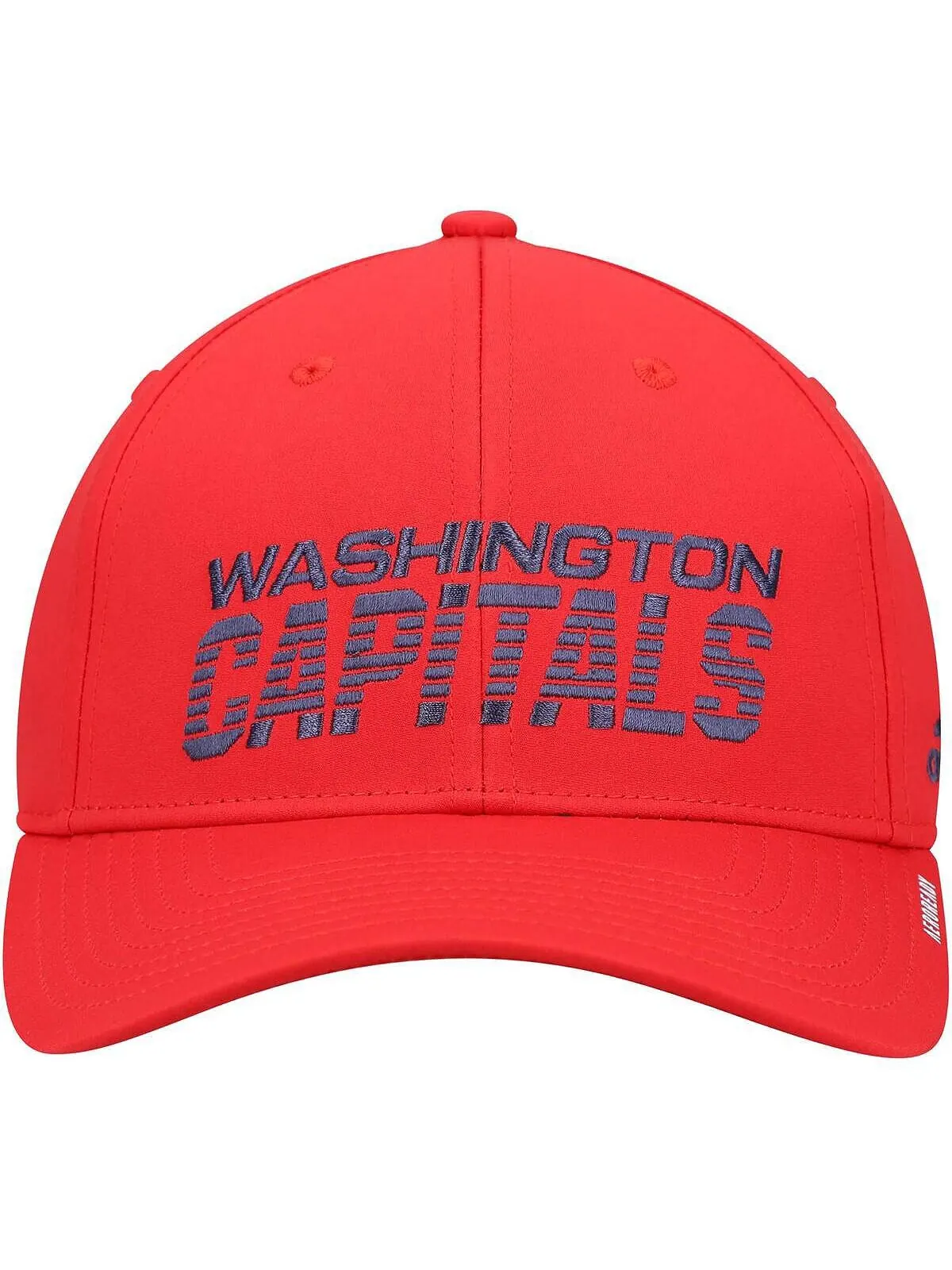 Мужская красная кепка AEROREADY Flex Hat для раздевалки Washington Capitals 2021 adidas — изображение 2 из 2, красный