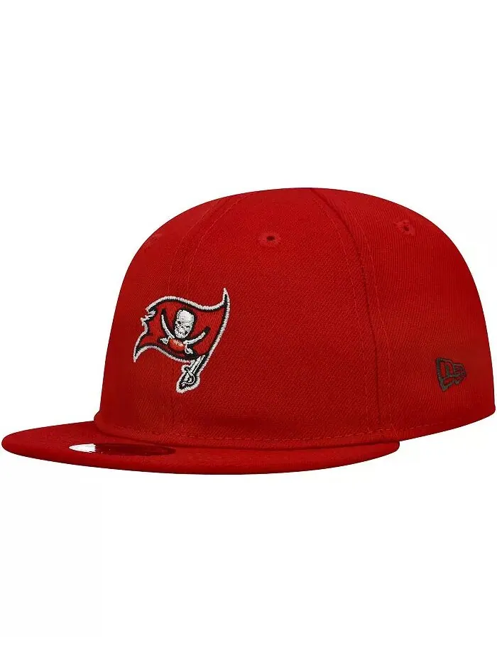 Кепка Snapback для мальчиков и девочек красная Tampa Bay Buccaneers My 1st 9FIFTY New Era