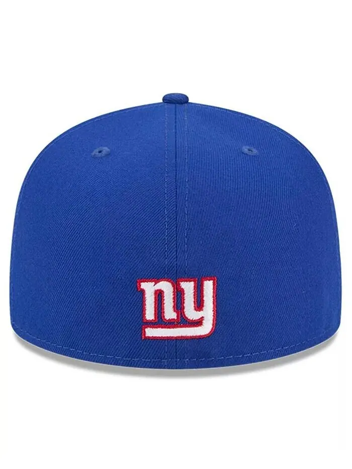 Мужская бейсболка Royal New York Giants 100-го сезона 59FIFTY Fitted Hat New Era — изображение 4 из 4
