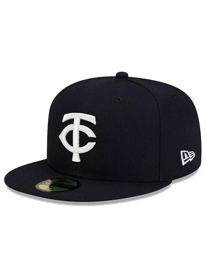 Мужская темно-синяя шляпа Minnesota Twins 2023 Authentic Collection Alternate 59Fifty New Era