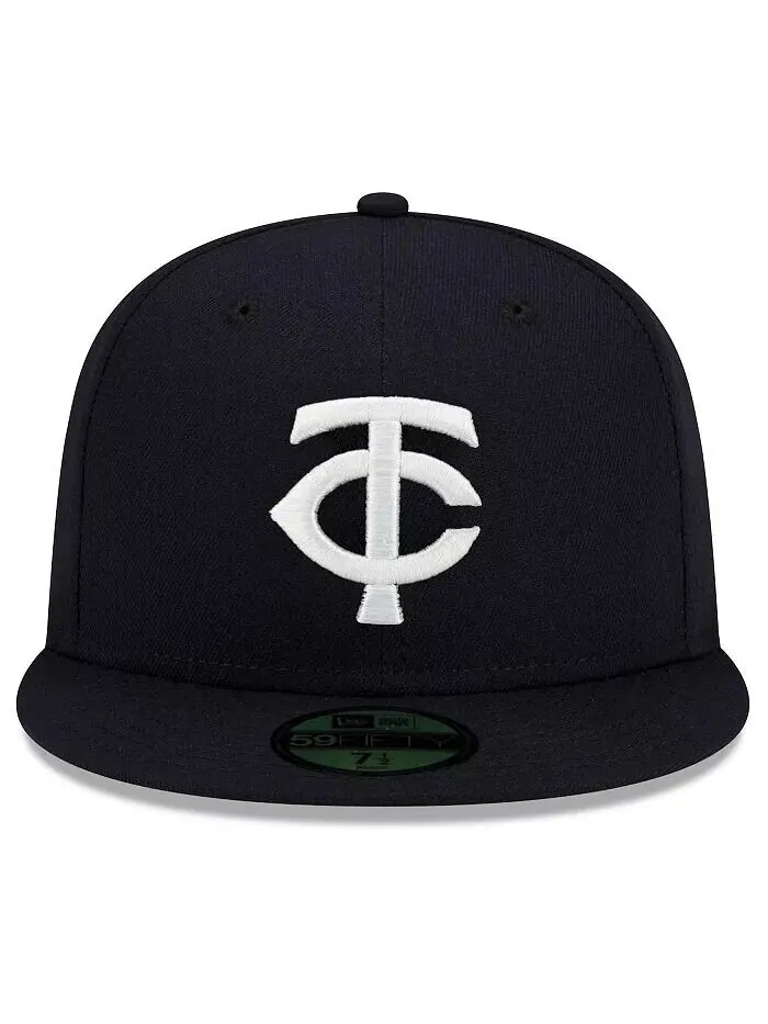 Мужская темно-синяя шляпа Minnesota Twins 2023 Authentic Collection Alternate 59Fifty New Era — изображение 3 из 5