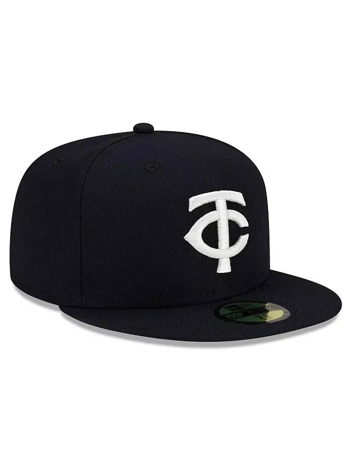 Мужская темно-синяя шляпа Minnesota Twins 2023 Authentic Collection Alternate 59Fifty New Era — изображение 4 из 5