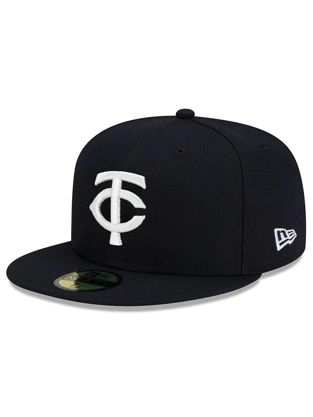 Мужская темно-синяя кепка New Era Minnesota Twins 59FIFTY Authentic Collection 2023 — изображение 1 из 5, темно-синий