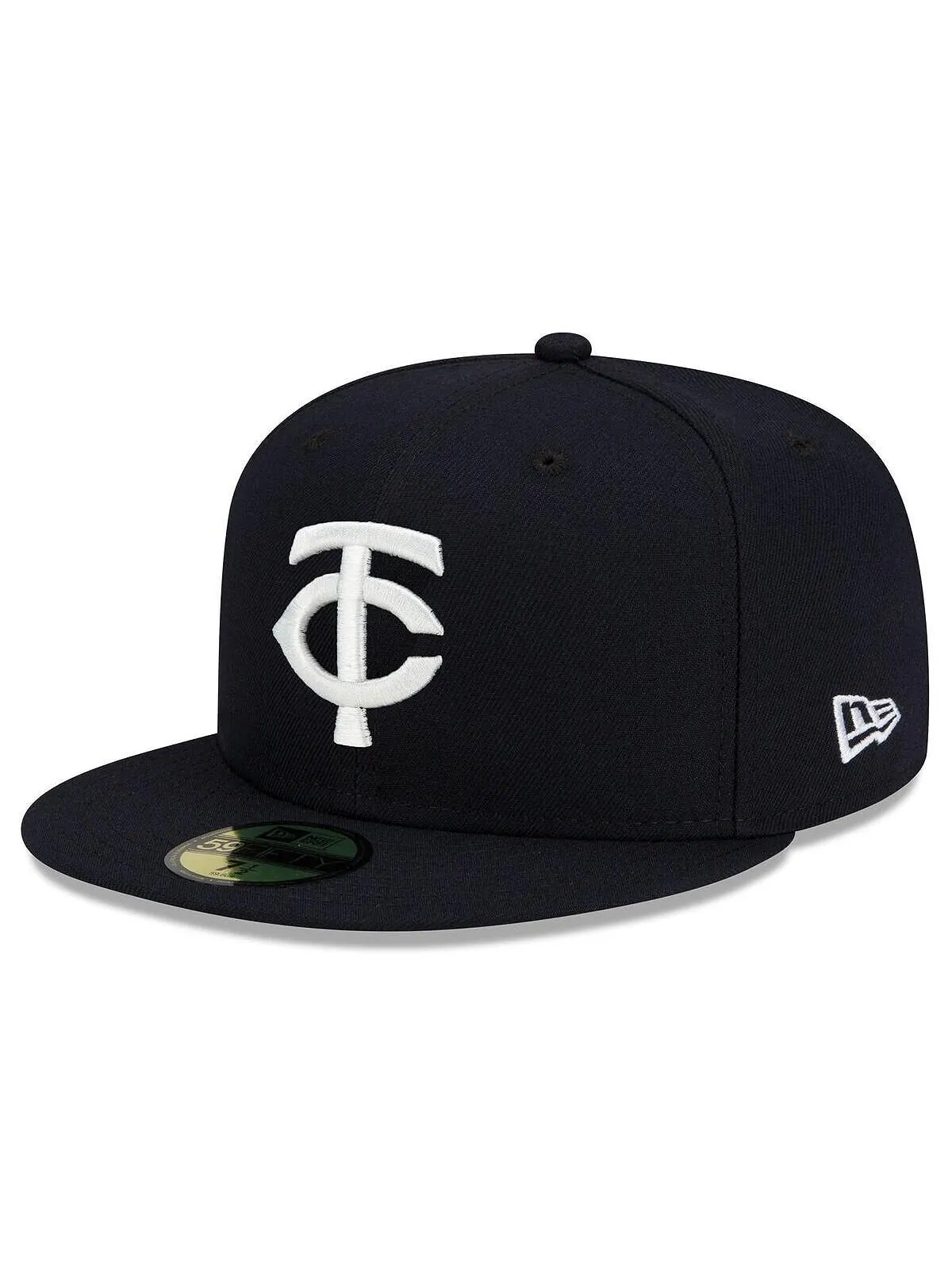 Мужская темно-синяя кепка New Era Minnesota Twins 59FIFTY Authentic Collection 2023 — изображение 2 из 5, темно-синий
