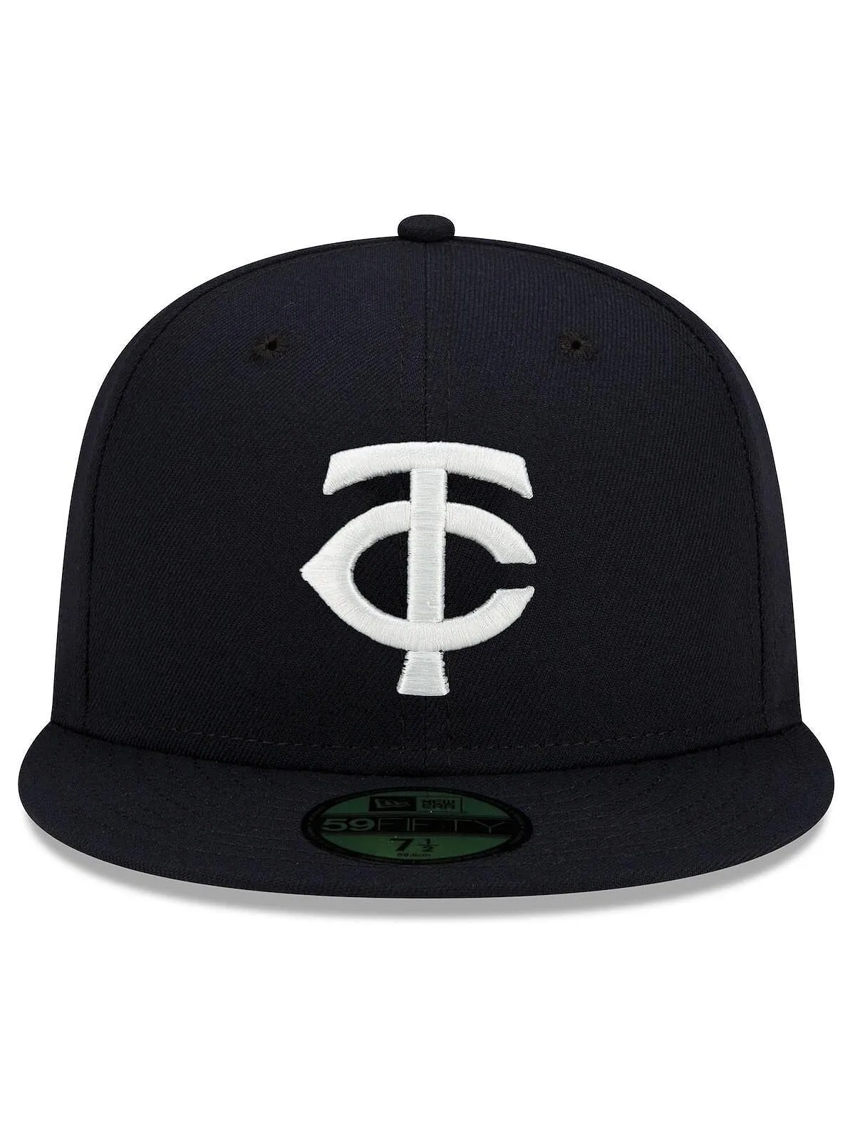 Мужская темно-синяя кепка New Era Minnesota Twins 59FIFTY Authentic Collection 2023 — изображение 3 из 5, темно-синий