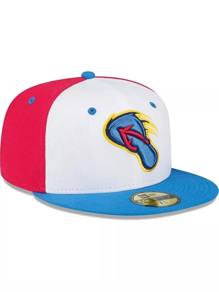 Мужская белая шляпа приталенного кроя San Antonio Missions Copa De La Diversion 59FIFTY New Era — изображение 4 из 5