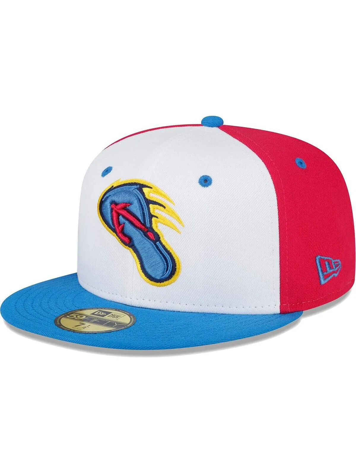 Мужская белая шляпа приталенного кроя San Antonio Missions Copa De La Diversion 59FIFTY New Era