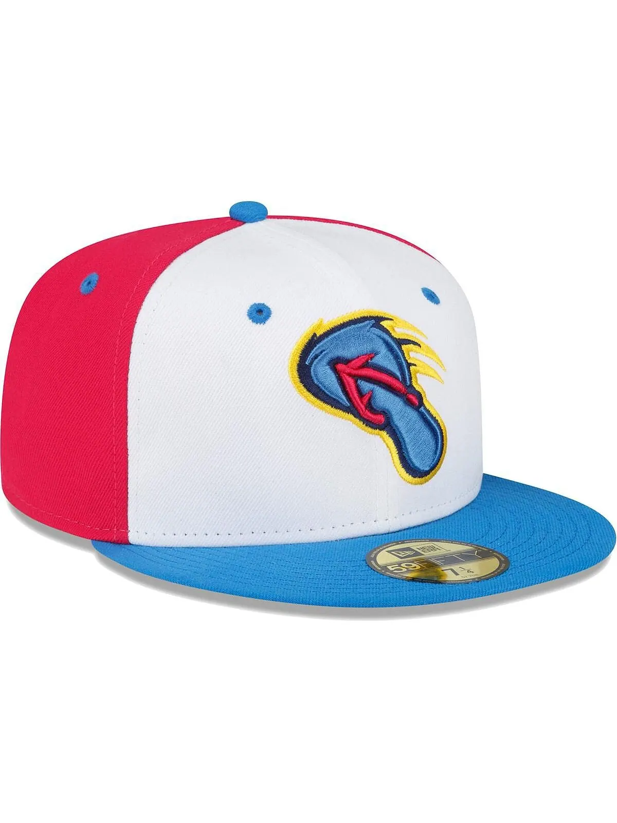 Мужская белая шляпа приталенного кроя San Antonio Missions Copa De La Diversion 59FIFTY New Era — изображение 4 из 5, белый