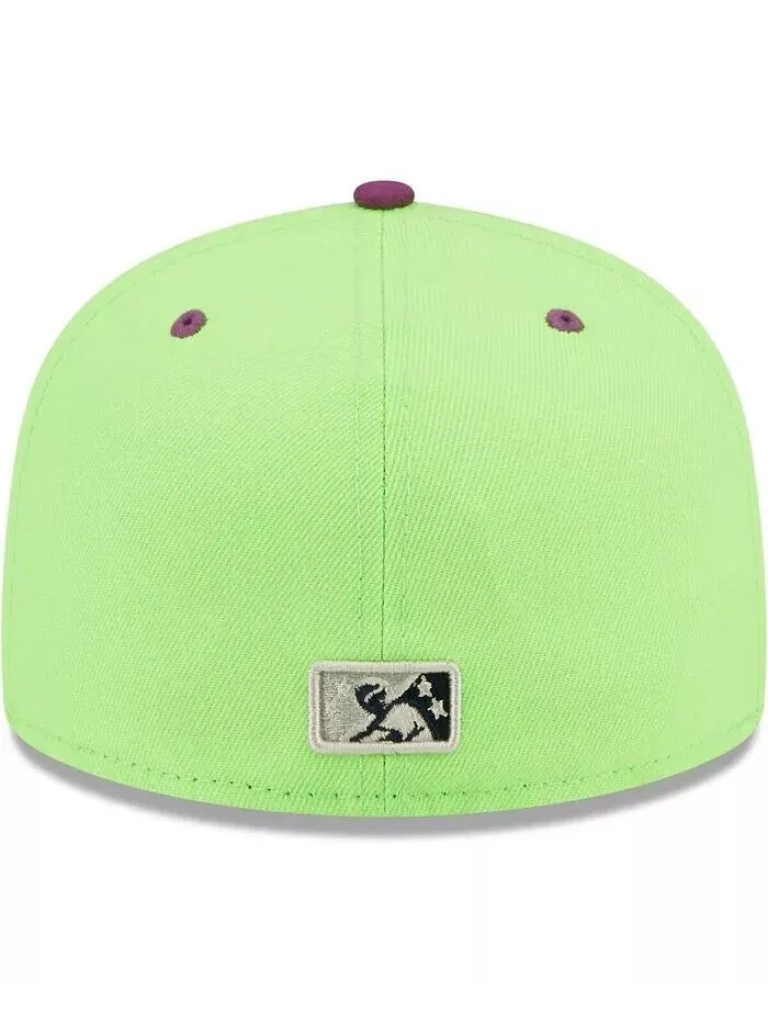 Мужская зелено-фиолетовая приталенная шляпа Caballos de Stockton Copa De La Diversion 59FIFTY New — изображение 4 из 4