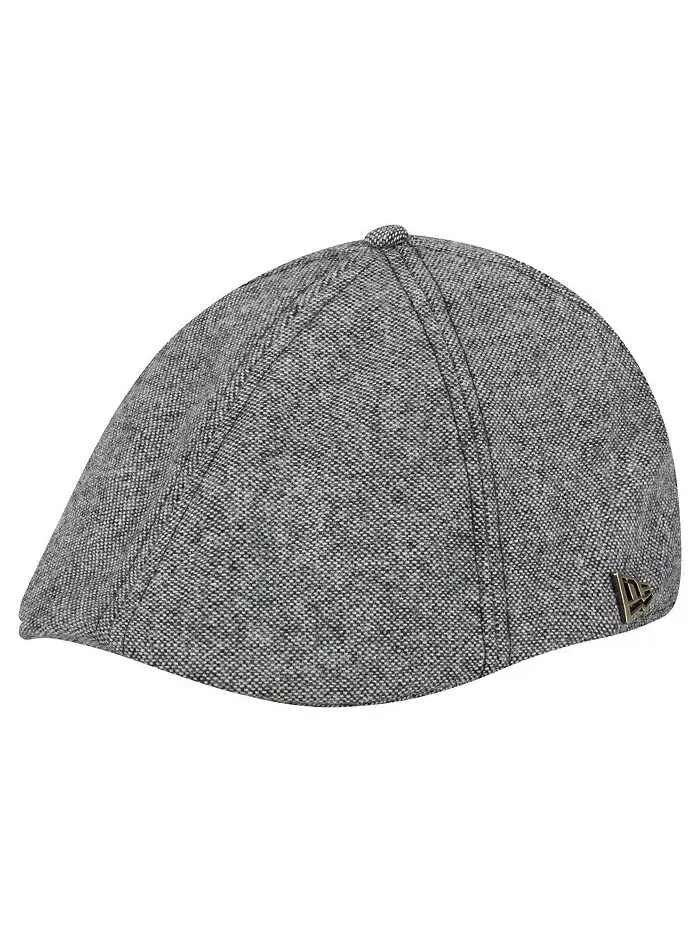 Мужская серая шляпа Miami Dolphins Peaky Duckbill Fitted New Era