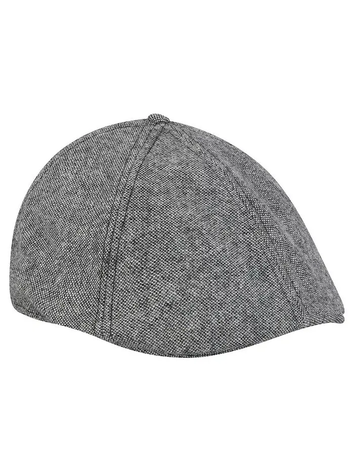 Мужская серая шляпа Miami Dolphins Peaky Duckbill Fitted New Era — изображение 4 из 5