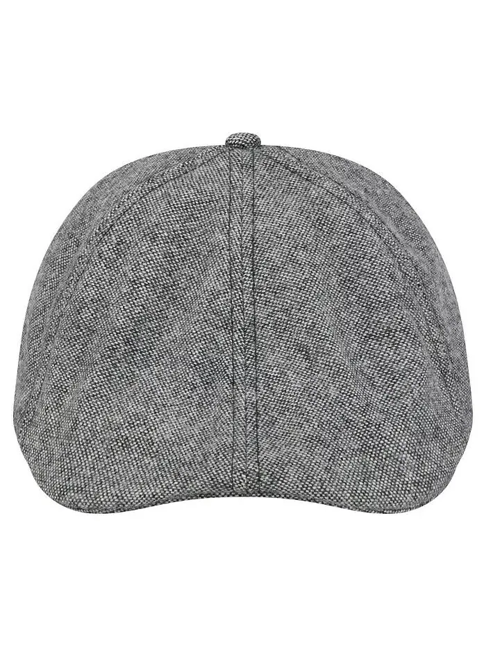 Мужская серая шляпа Miami Dolphins Peaky Duckbill Fitted New Era — изображение 5 из 5