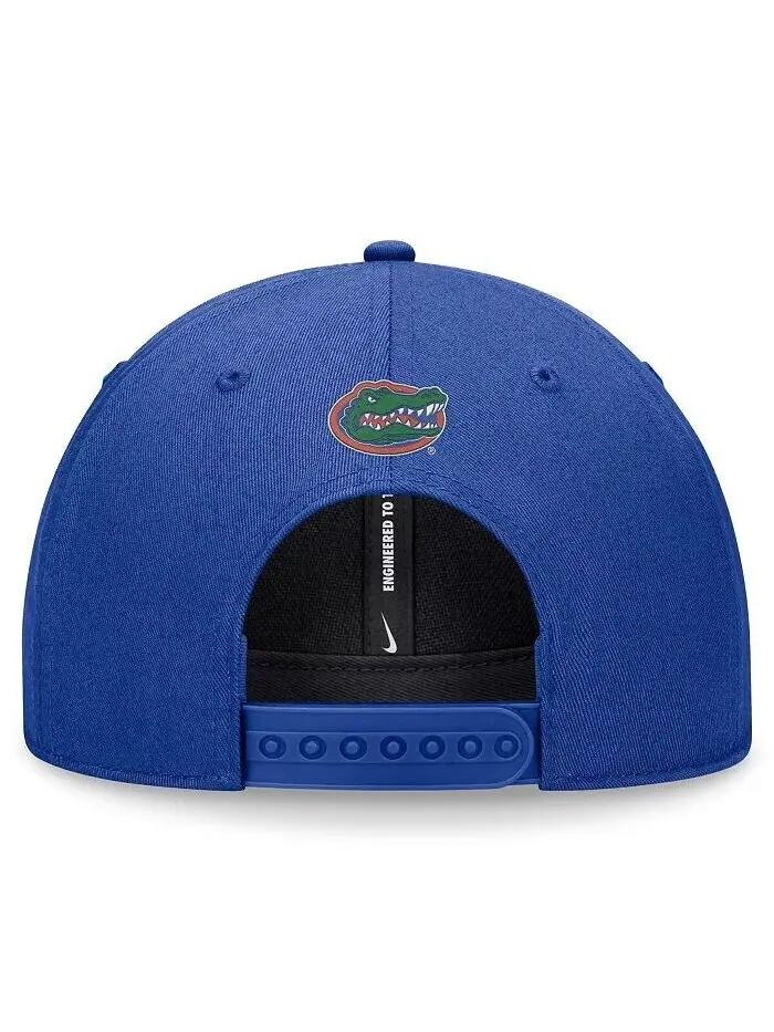 Мужская кепка Royal Florida Gators Local Rise Adjustable Jordan — изображение 2 из 4