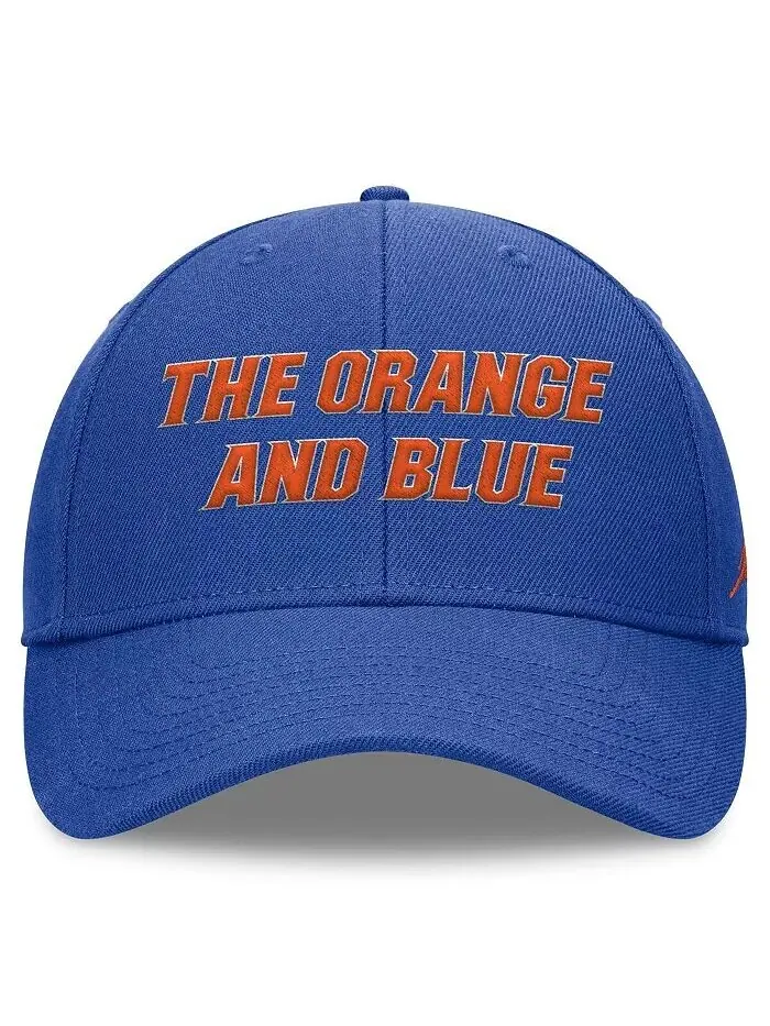 Мужская кепка Royal Florida Gators Local Rise Adjustable Jordan — изображение 4 из 4