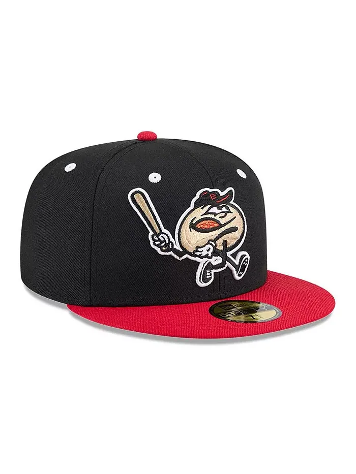 Мужская чёрная шляпа Erie SeaWolves Theme Nights 59FIFTY New Era — изображение 3 из 4