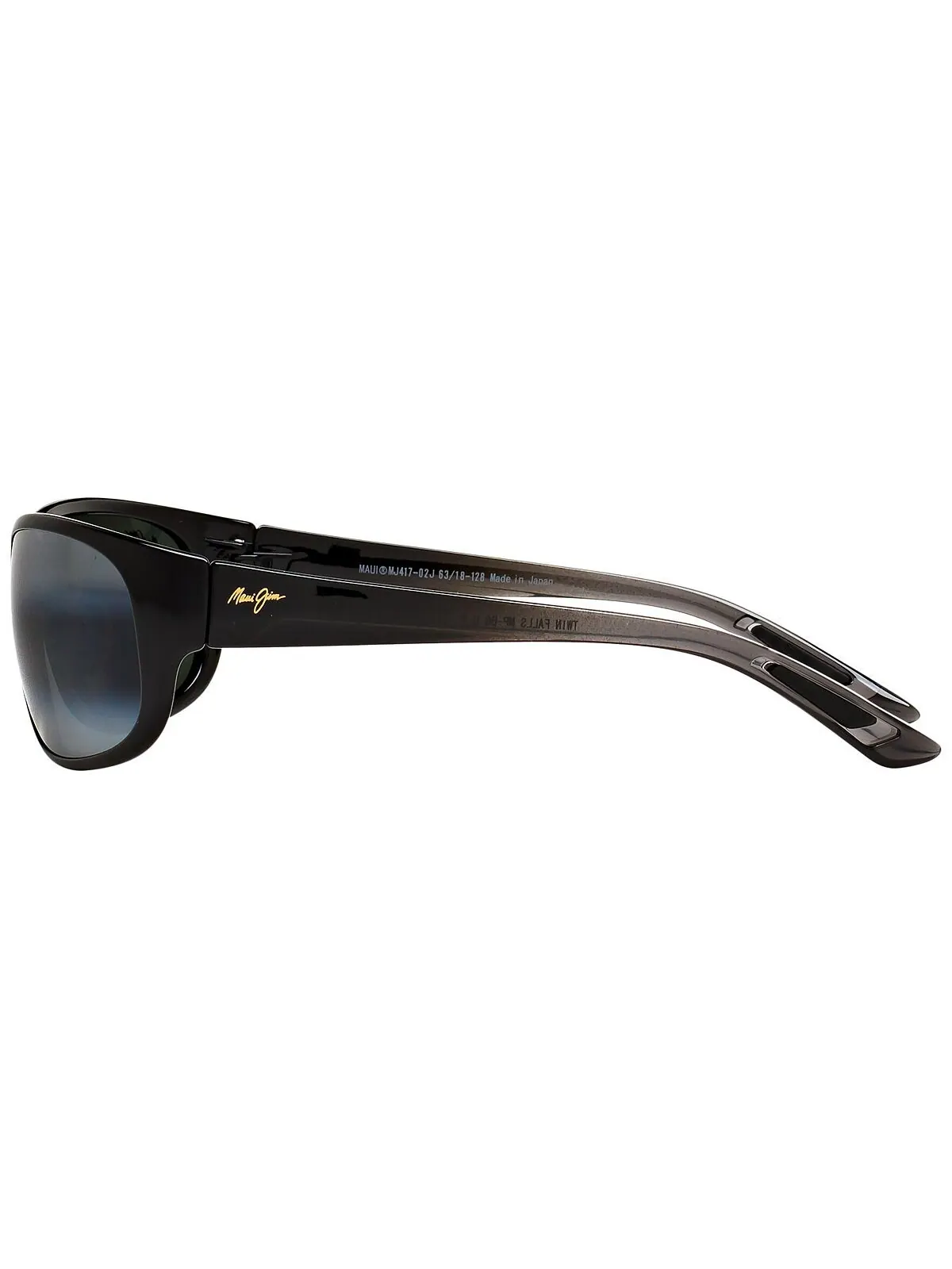 Поляризованные солнцезащитные очки Twin Falls, 417 63 Maui Jim — изображение 3 из 9, серый