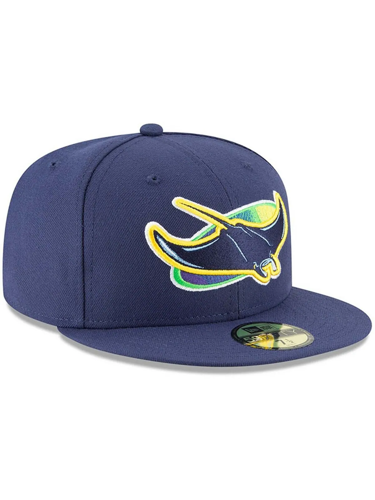 Мужская приталенная кепка Tampa Bay Rays Alternate Authentic Collection On-Field 59FIFTY New Era — изображение 3 из 4