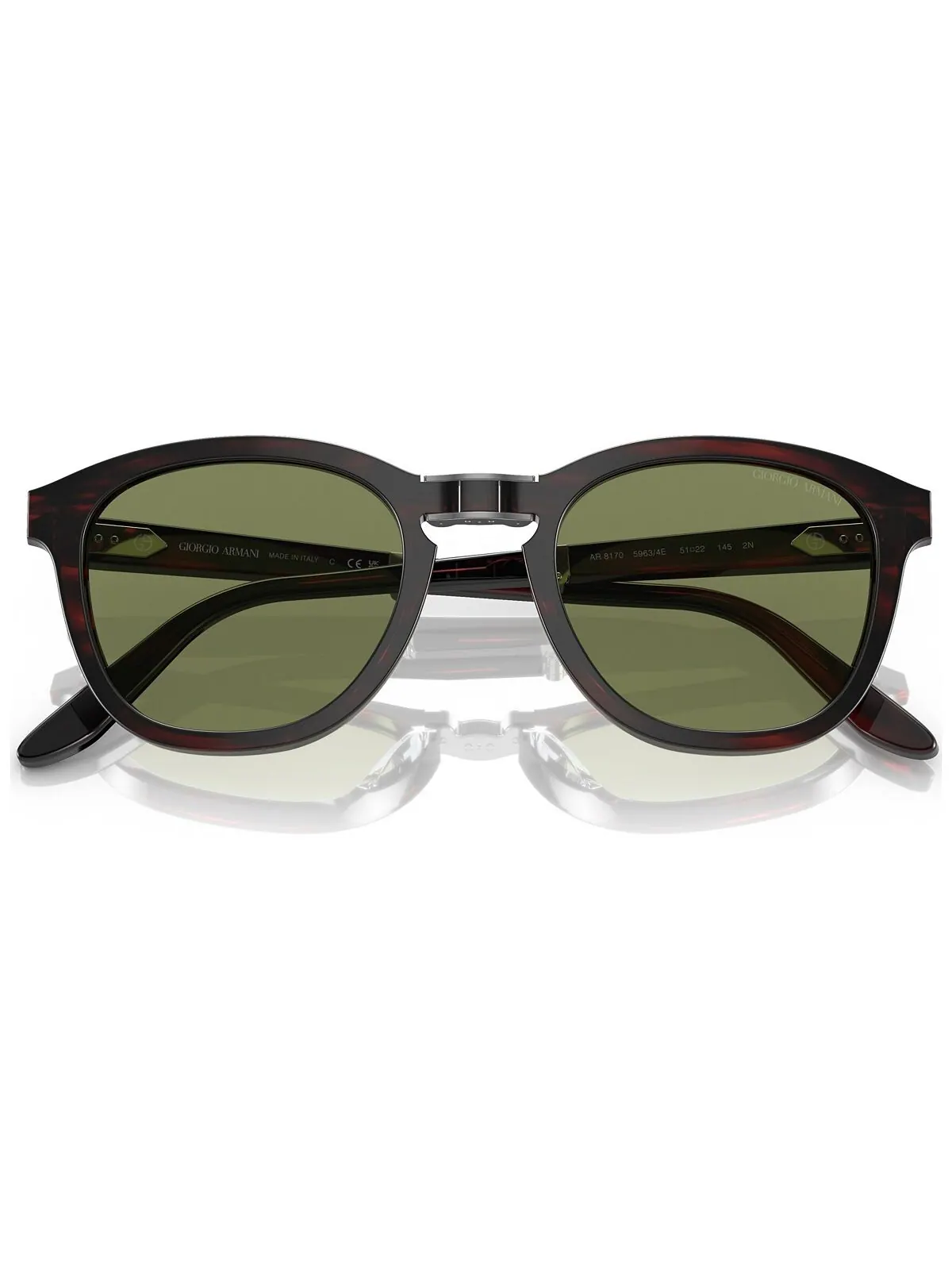 Мужские солнцезащитные очки, AR817051-X Giorgio Armani — изображение 5 из 6, коричневый