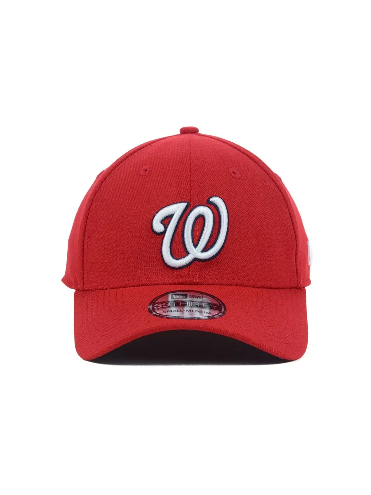 Классическая эластичная кепка Washington Nationals MLB Team 39THIRTY New Era — изображение 2 из 4, красный