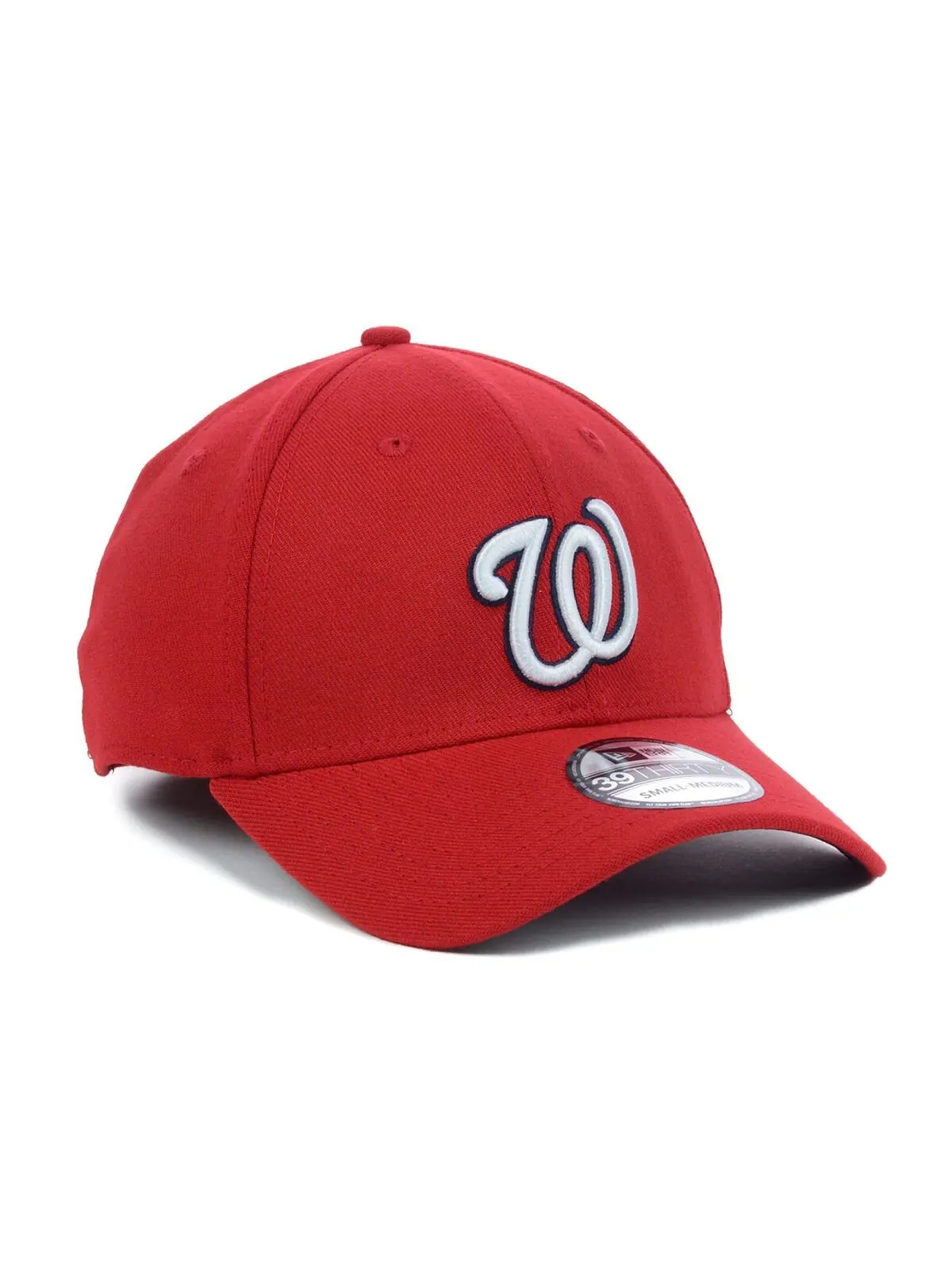 Классическая эластичная кепка Washington Nationals MLB Team 39THIRTY New Era — изображение 3 из 4, красный