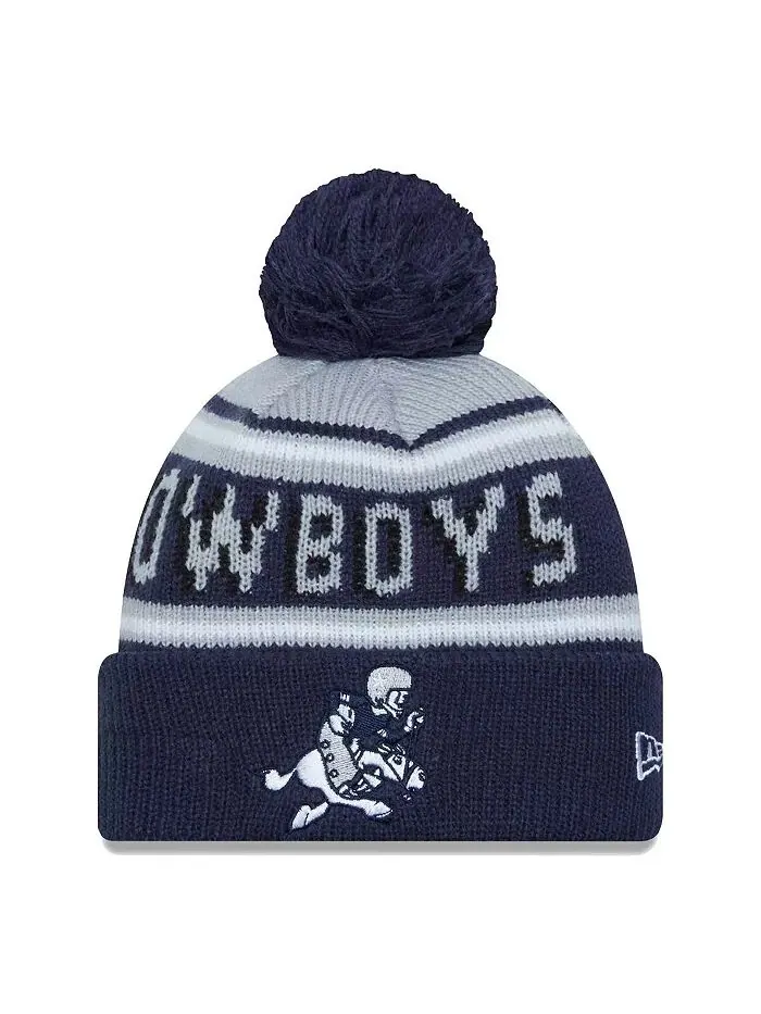Молодежная шапка для мальчиков серая, темно-синяя, состаренная Dallas Cowboys Gridiron Classics с