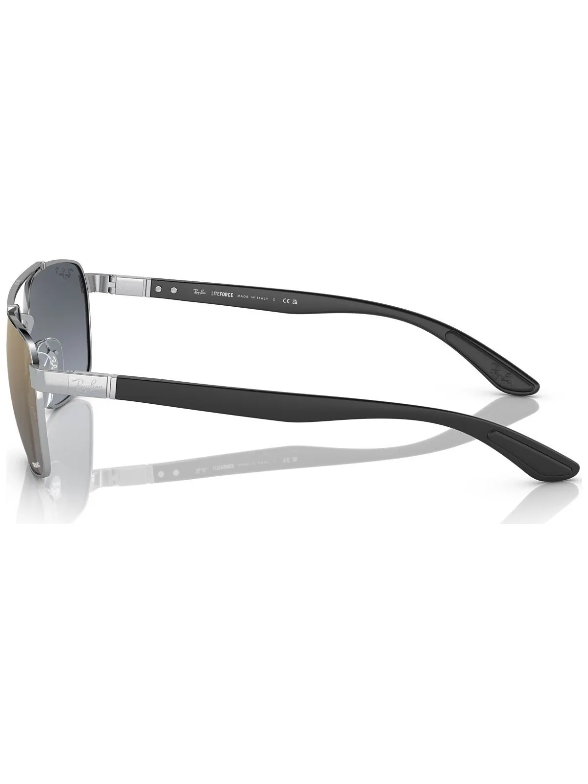 Мужские поляризованные солнцезащитные очки, RB370159-YZP Ray-Ban — изображение 3 из 7, серебристый