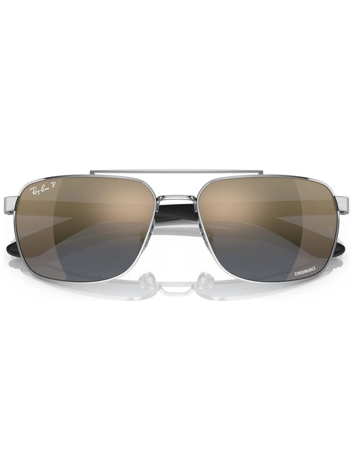 Мужские поляризованные солнцезащитные очки, RB370159-YZP Ray-Ban — изображение 5 из 7, серебристый