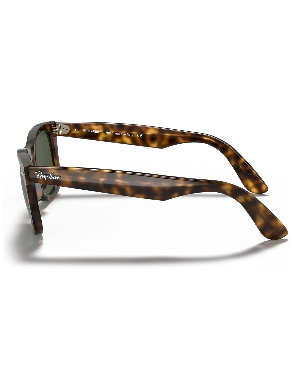Солнцезащитные очки унисекс RAY-BAN Wayfarer Ease RB4340 — изображение 2 из 6, коричневый/зеленый