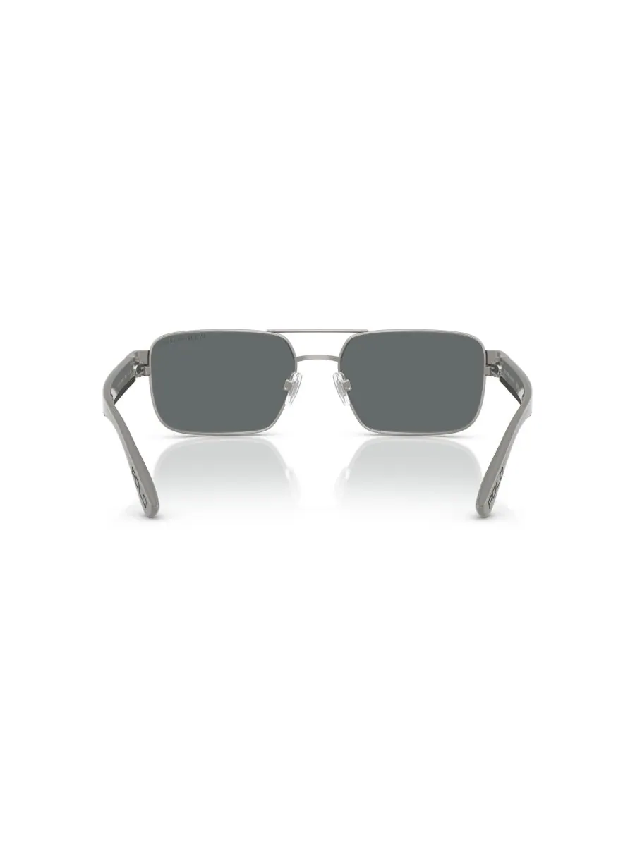 Мужские поляризованные солнцезащитные очки, PH3161 Polo Ralph Lauren, Brushed Gunmetal — изображение 3 из 6